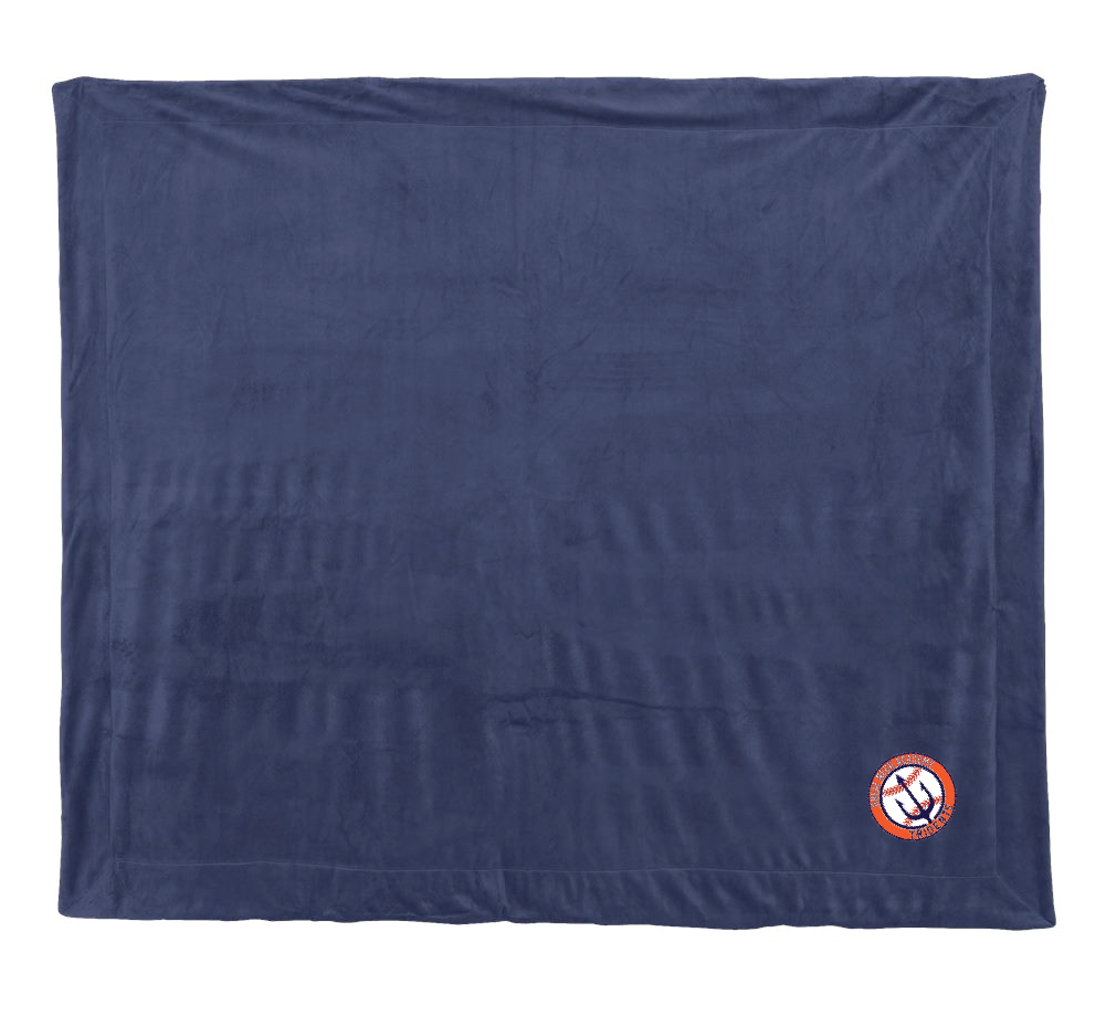 Oversized Sherpa Blanket / Great Neck Baseball