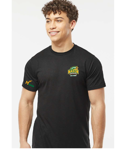 Unisex Poly-Rich T-Shirt / Black / George Mason Tennis