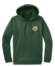 Fleece Hooded Pullover / Green / George Mason Tennis