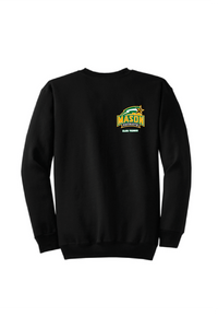 Core Fleece Crewneck Sweatshirt / Black / George Mason Tennis