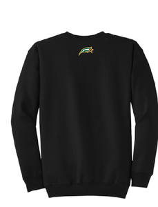 Core Fleece Crewneck Sweatshirt / Black / George Mason Tennis