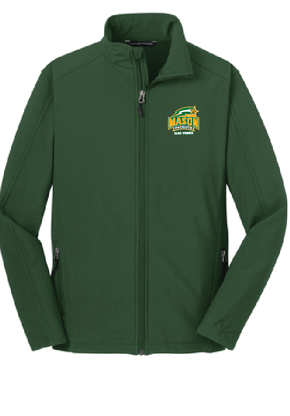 Core Soft Shell Jacket / Forest Green / George Mason Tennis