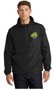 Packable Anorak / Black / George Mason Tennis