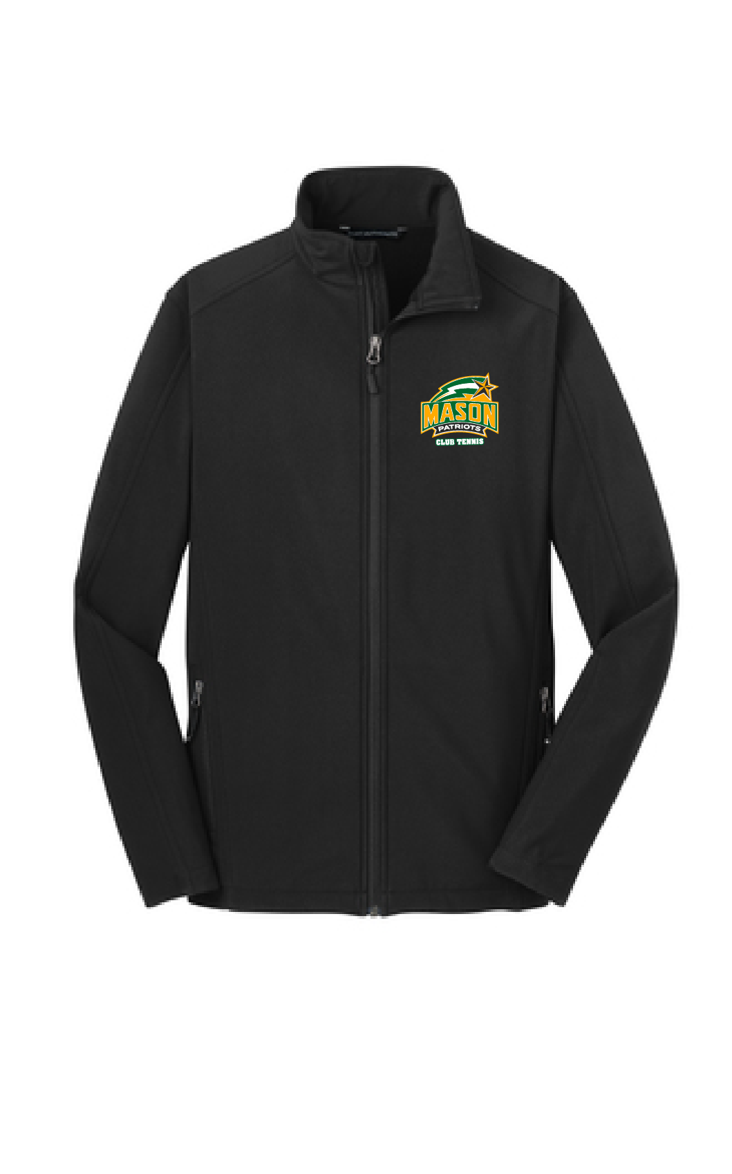 Core Soft Shell Jacket / Black / George Mason Tennis