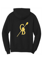 Fleece Hooded Sweatshirt / Black / Great Bridge Crew