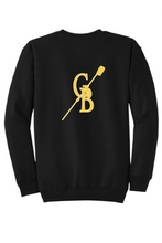 Core Fleece Crewneck Sweatshirt / Black / Great Bridge Crew