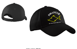 Baseball Hat / Black / Piranhas - Fidgety