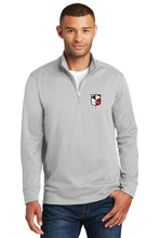 Performance Fleece 1/4-Zip Pullover / Silver / Great Neck Middle School Staff