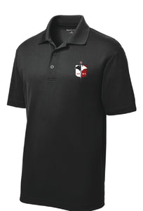 PosiCharge Performance Polo / Black / Great Neck Middle School Staff