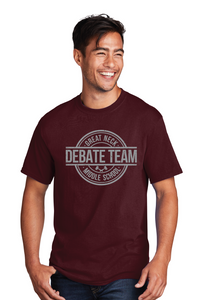 Core Cotton Tee / Athletic Maroon / Great Neck Middle Debate