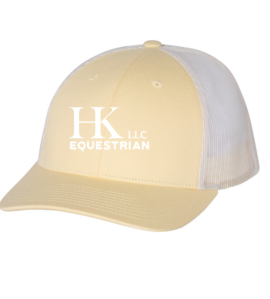Low Profile Trucker Hat / Pale Yellow / HK