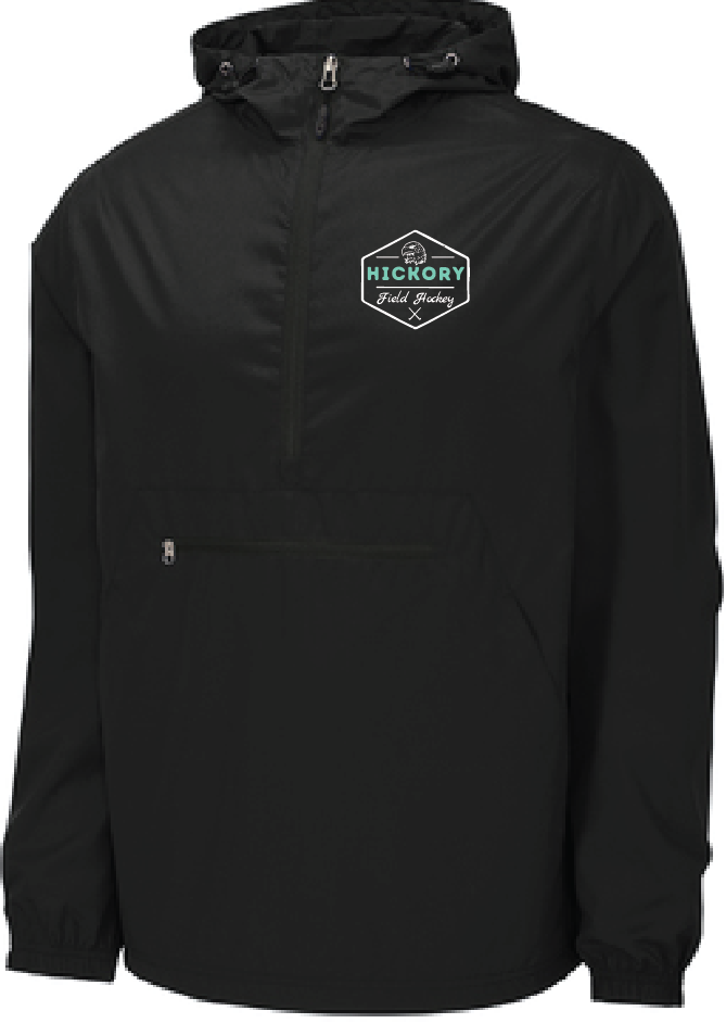 Packable Anorak / Black / Hickory Field Hockey