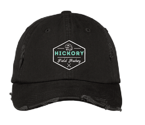 Adjustable Snapback Trucker Cap / Black / Hickory Field Hockey