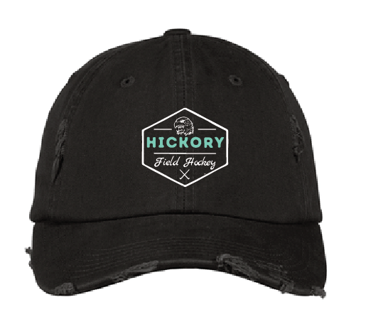 Adjustable Snapback Trucker Cap / Black / Hickory Field Hockey