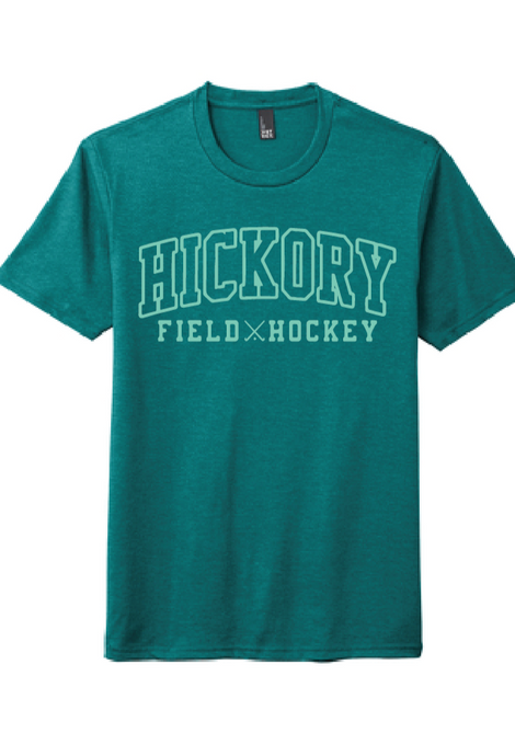 Softstyle Triblend Tee / Heathered Teal / Hickory Field Hockey