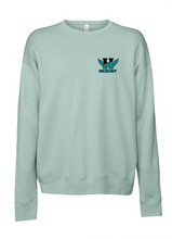 Unisex Sponge Fleece Crewneck Sweatshirt / Dusty Blue / Hickory High School Soccer