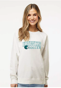Lightweight Terry Crewneck Sweatshirt / Bone / Hickory High School Soccer