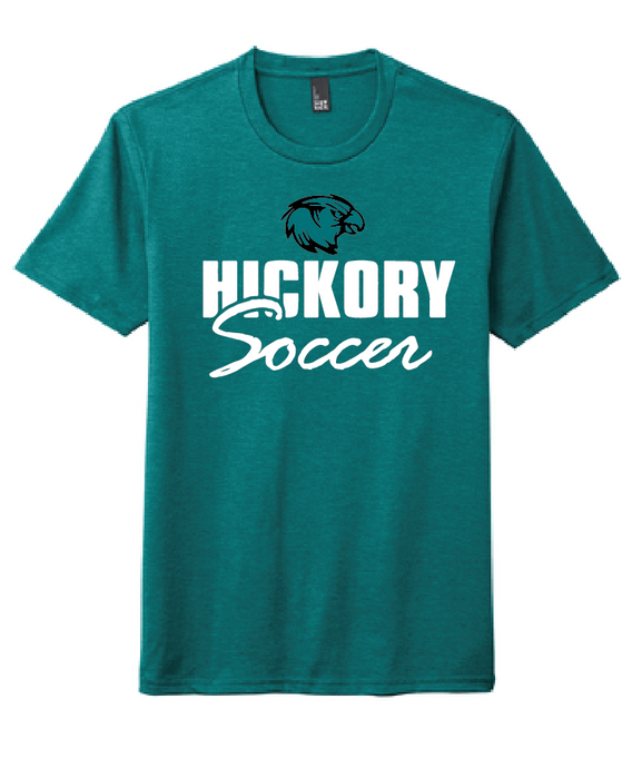 Perfect Tri Tee / Heathered Teal / Hickory Soccer