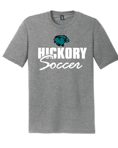 Perfect Tri Tee / Heathered Grey / Hickory Soccer