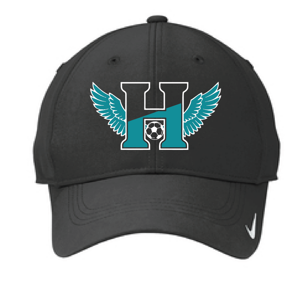 Nike Swoosh Legacy Cap / Black / Hickory High School Soccer