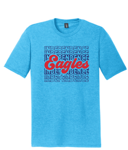 Perfect Tri Tee / Turquoise Frost / Independence Middle School Spirit Wear