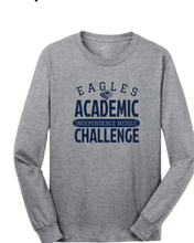 Long Sleeve Core Cotton Tee / Athletic Heather / Independence Academic Challenge