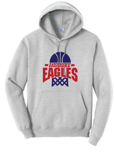 Core Fleece Pullover Hooded Sweatshirt  / Ash / Independence Boys Basketball