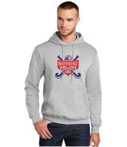 Fleece Hooded Sweatshirt / Ash / Independence Middle Field Hockey
