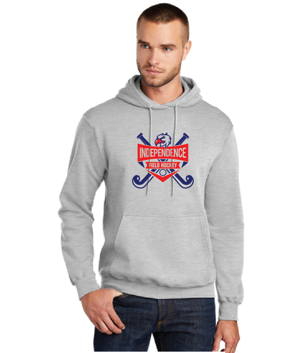 Fleece Hooded Sweatshirt / Ash / Independence Middle Field Hockey