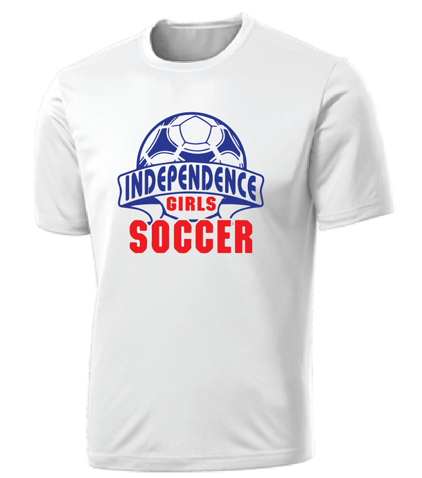 Performance T-Shirt / White / Independence Middle Girls Soccer