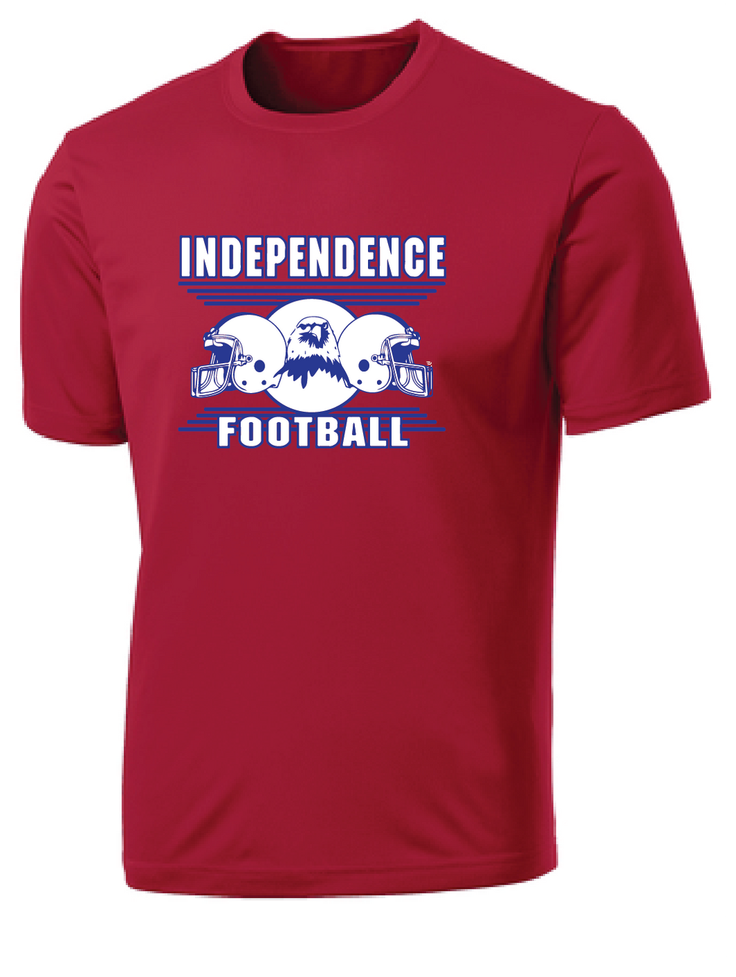 Performance T-Shirt / Red / Independence Middle Football