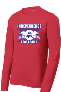 PosiCharge RacerMesh Long Sleeve Tee / Red / Independence Middle Football