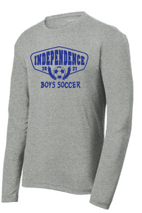 Performance RacerMesh Long Sleeve Tee  / Silver / Independence Middle Boys Soccer