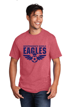 Core Cotton Tee (Youth & Adult) / Heather Red / Independence Middle Girls Soccer