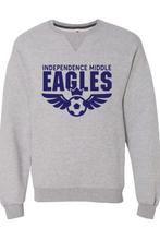 Sofspun Crewneck Sweatshirt / Athletic Heather / Independence Middle Girls Soccer