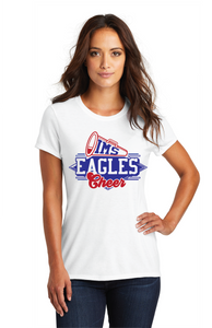 Women’s Perfect Tri Tee / White / Independence Middle Cheer