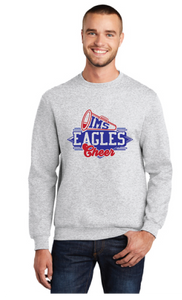 Essential Fleece Crewneck Sweatshirt / Ash / Independence Middle Cheer