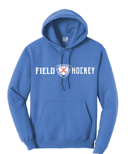 Fleece Hooded Sweatshirt / Heather Royal / Independence Middle Field Hockey