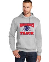 Fleece Hooded Sweatshirt / Ash Gray / Independence Middle Track