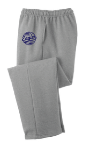 Core Fleece Sweatpants with Pockets / Gray / IMS Softball - Fidgety