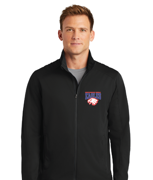Sport Stretch 1/2-Zip Pullover / Black / Independence Middle School Staff