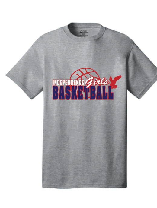 Cotton Core T-Shirt / Athletic Heather / Independence Middle Girls Basketball