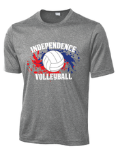 PosiCharge Competito  Tee / Grey Heather / Independence Middle School Volleyball