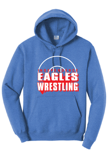 Core Fleece Hoody / Royal Frost / Independence Middle Wrestling