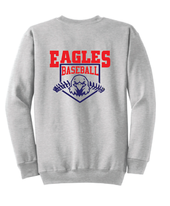 Core Fleece Crewneck Sweatshirt / Ash / Independence Middle Baseball