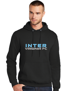 Core Fleece Pullover Hooded Sweatshirt / Black / Inter Virginia FC