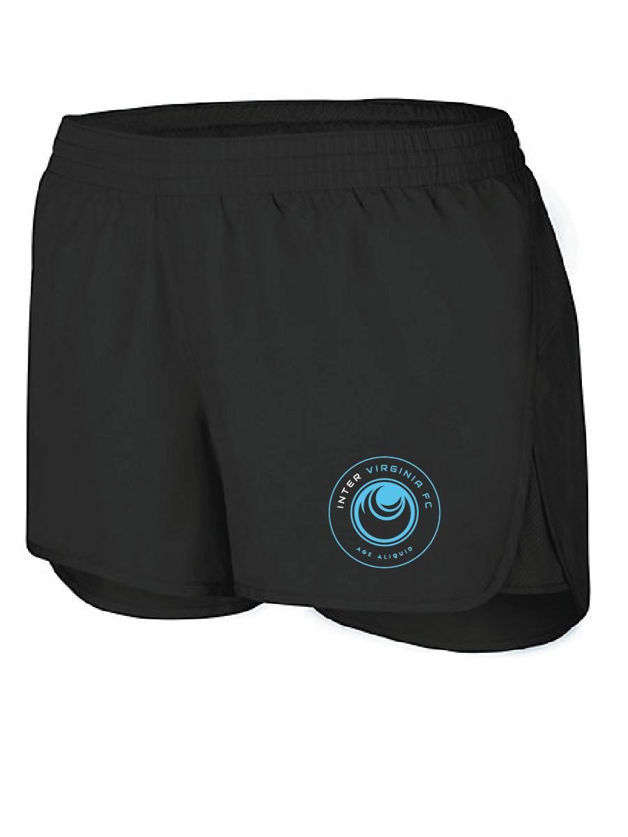 Women's Wayfarer Shorts / Black / Inter Virginia FC