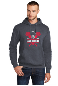 Core Fleece Pullover Hooded Sweatshirt / Heather Navy / Kempsville High School Lacrosse