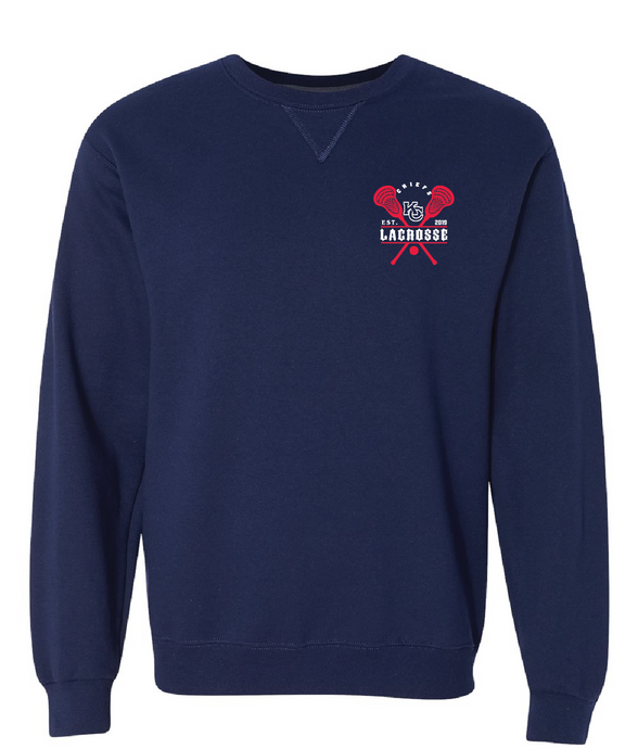 Sofspun Crewneck Sweatshirt / Navy / Kempsville High School Lacrosse