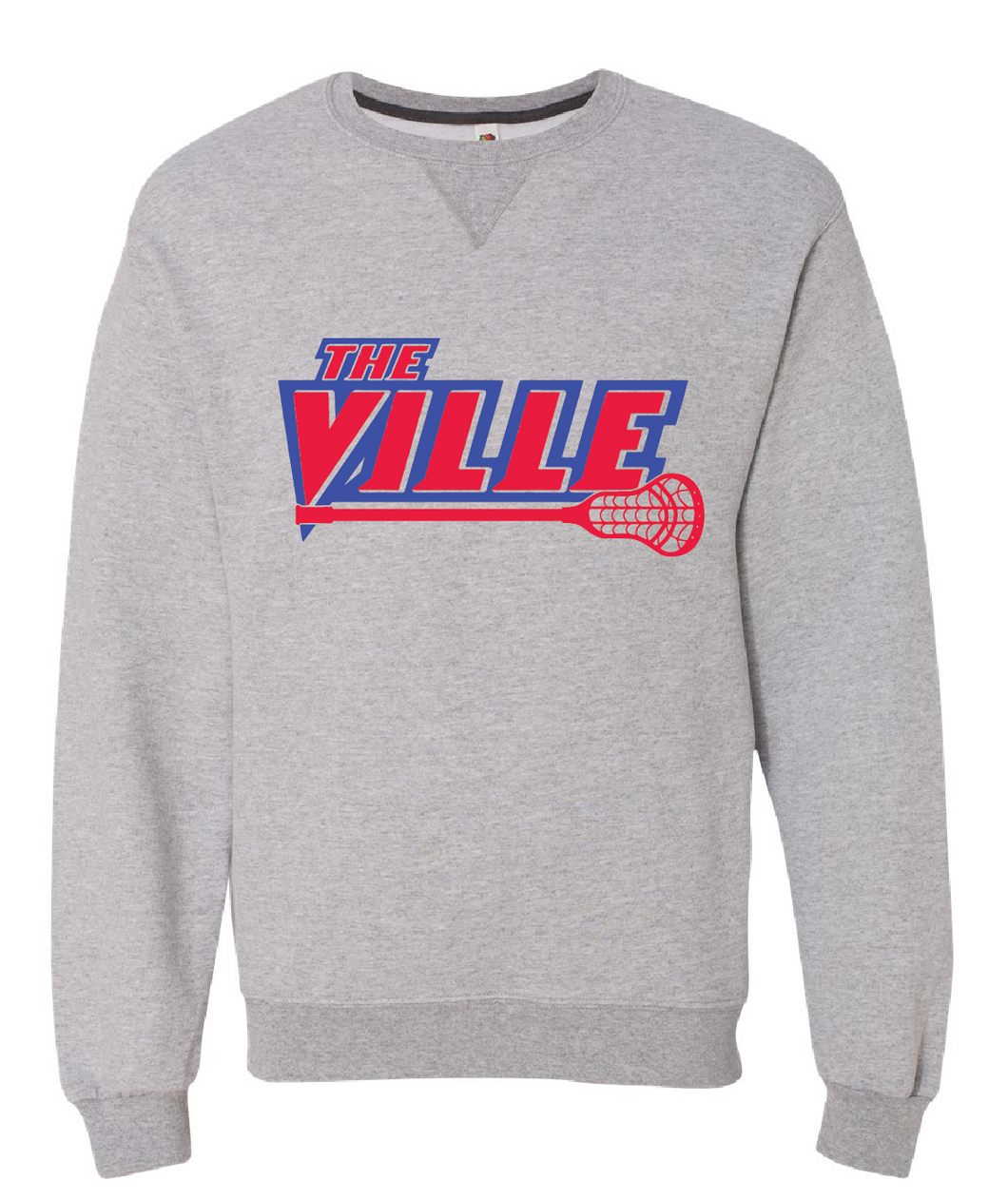 Sofspun Crewneck Sweatshirt / Athletic Heather / Kempsville High School Lacrosse